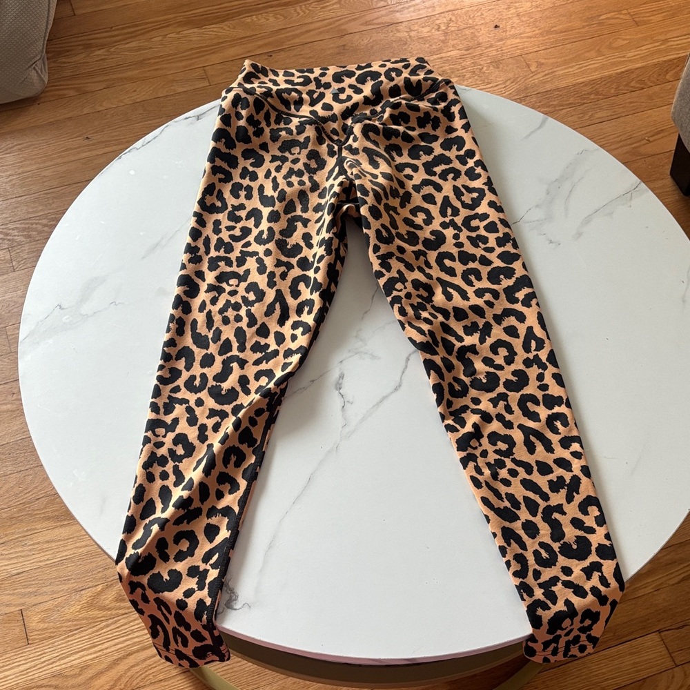 Vitality Leopard Print Leggings size small